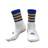 GAA Midi Socks Royal Amber Hoops